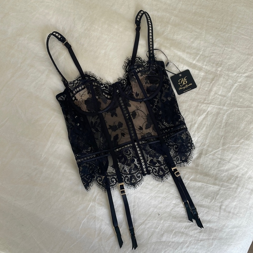 NWT Honey Birdette Molly Bustier🖤